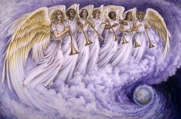 Die Engel mit den sieben Posaunen