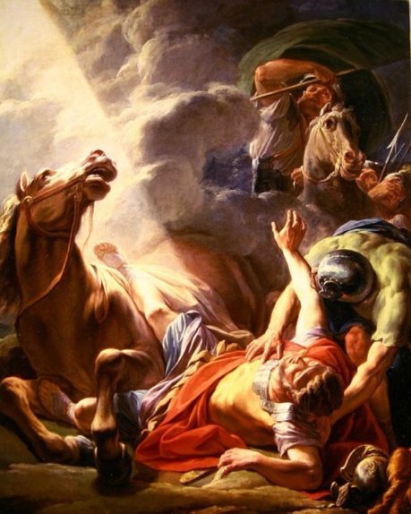 Jesus blendet Saulus